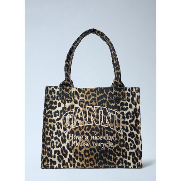 GANNI Handbags - Ganni Women Large Easy Shopper Tote Bag